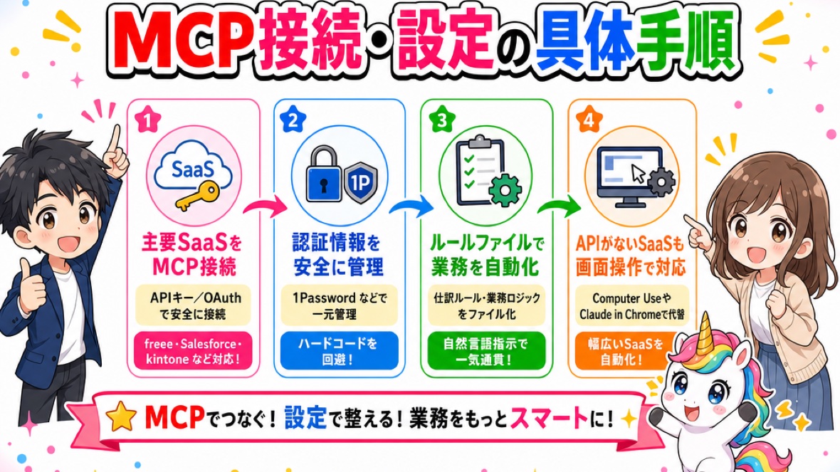 【技術】MCP接続・設定の具体手順 の要点 図解(ClaudeCode掲示板)