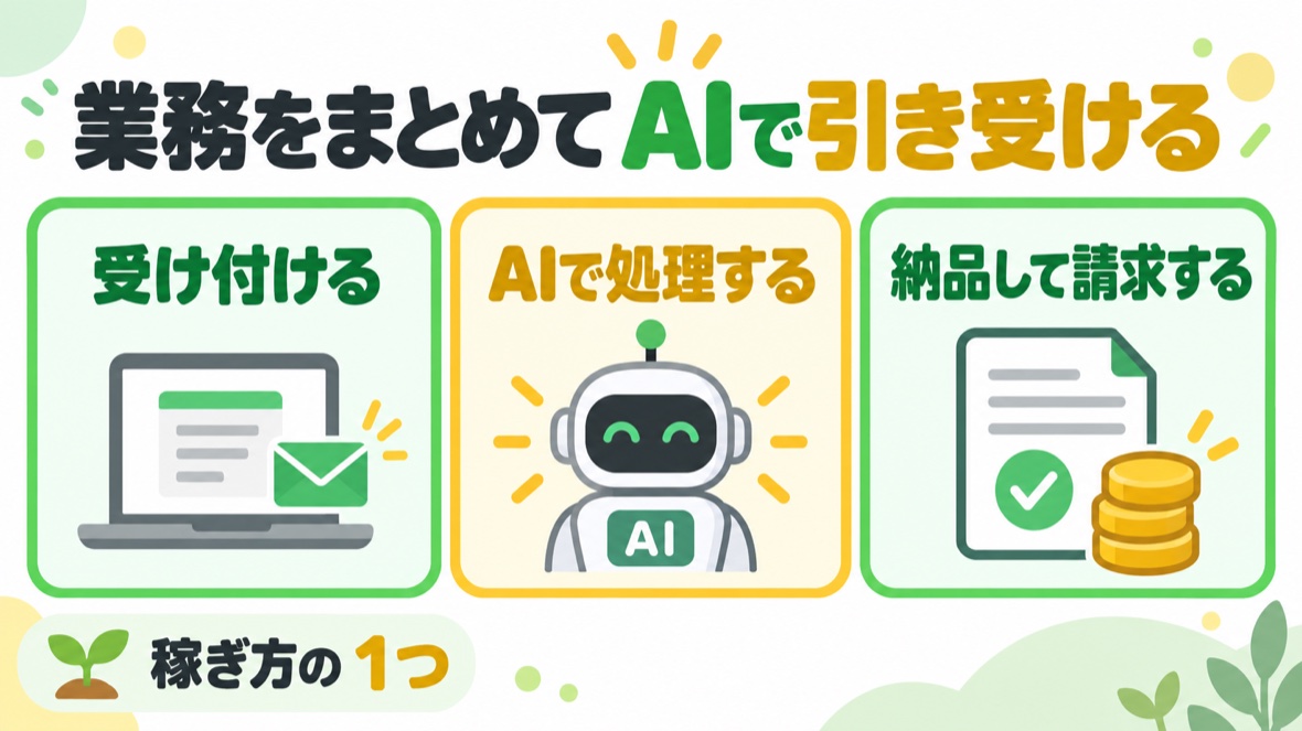 AI BPO・BPaaSの図解