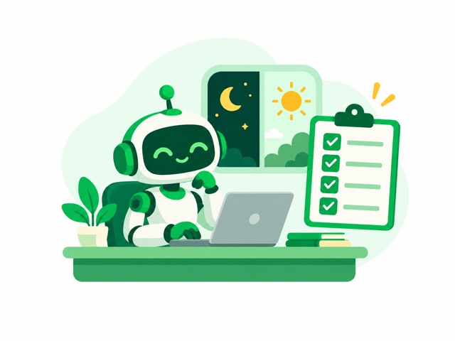 AI社員のイラスト