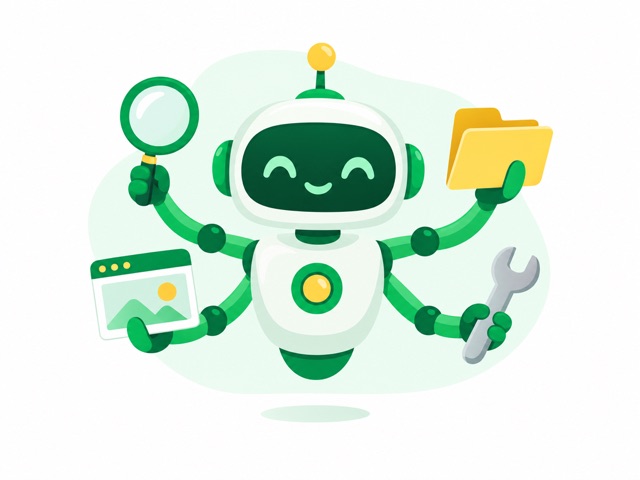 AIエージェントのイラスト