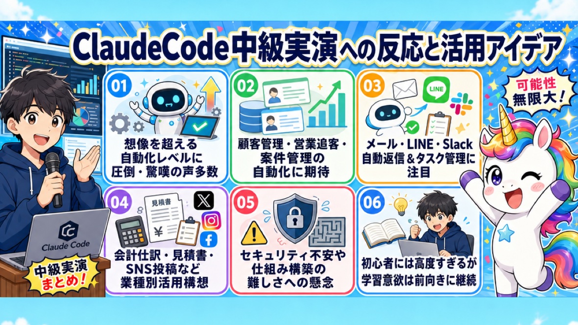 このスレッドの投稿を要約した図解